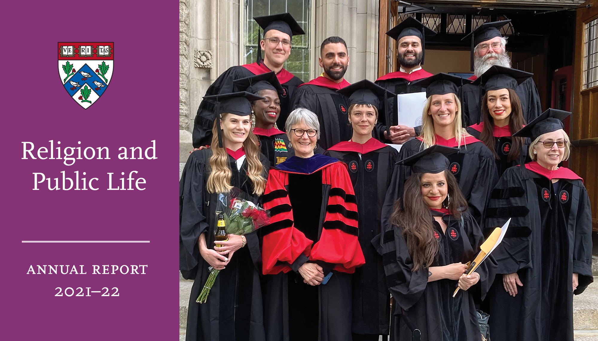 RPL Annual Report cover, with photo of graduating class
