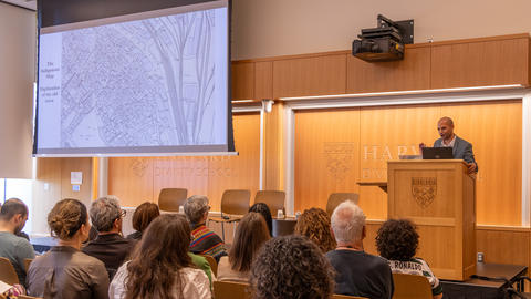 Orwa Switat presents innovative digital mapping of Haifa's history and demolished spaces.