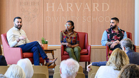 MRPL student panel at an HDS event