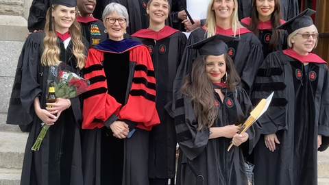 MRPL class of 2022 with Diane L. Moore at graduation