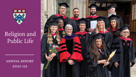 RPL Annual Report cover, with photo of graduating class