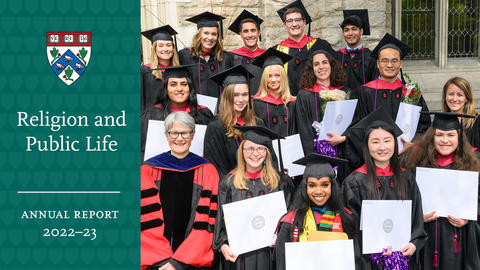 RPL Annual Report cover image with photo of graduating class