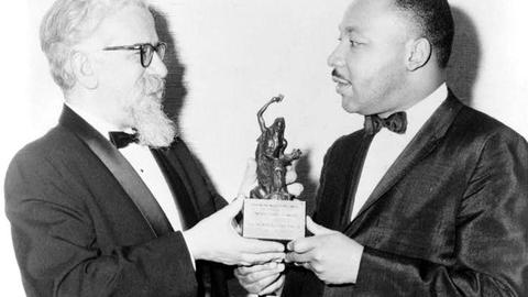 Abraham Joshua Heschel and Martin Luther King, Jr.