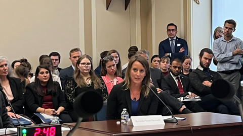 Susie Hayward, RPL Senior Advisor for Religion and Public Policy testifies before the Committee of Foreign Affairs's Subcommittee Hearing on The Dire State of Religious Freedom Around the World.