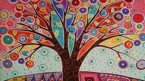 An image of a tree made from Tony Hammond