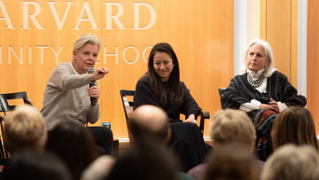 Panelists talking at an RPL sponsored event
