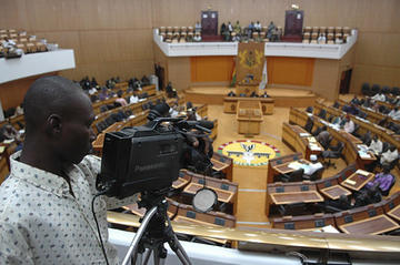 “Lawmakers meet during a session of Parliament in Accra” by World Bank Photo Collection’s photostream