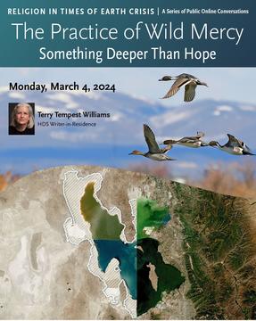 Religion in Times of Earth Crisis Terry Tempest Williams poster