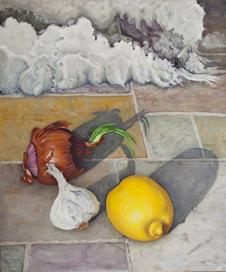 “Sumoud” by Varvara Abd al-Razeq, courtesy of Dar Al-Kalima University