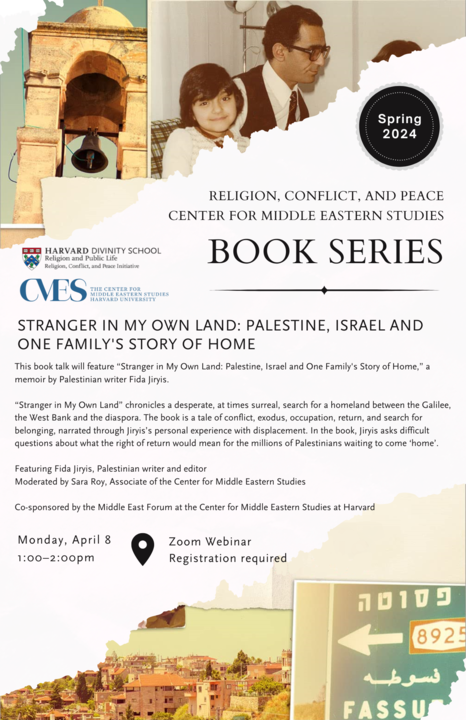 RCPI Book Series Fida Jiryis poster