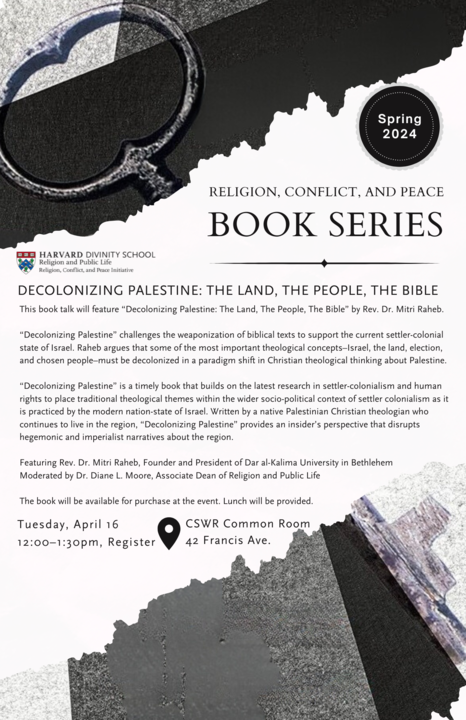RCPI Book Series Mitri Raheb poster