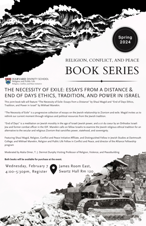 RCPI Book Series Shaul Magid and Mikhael Manekin poster